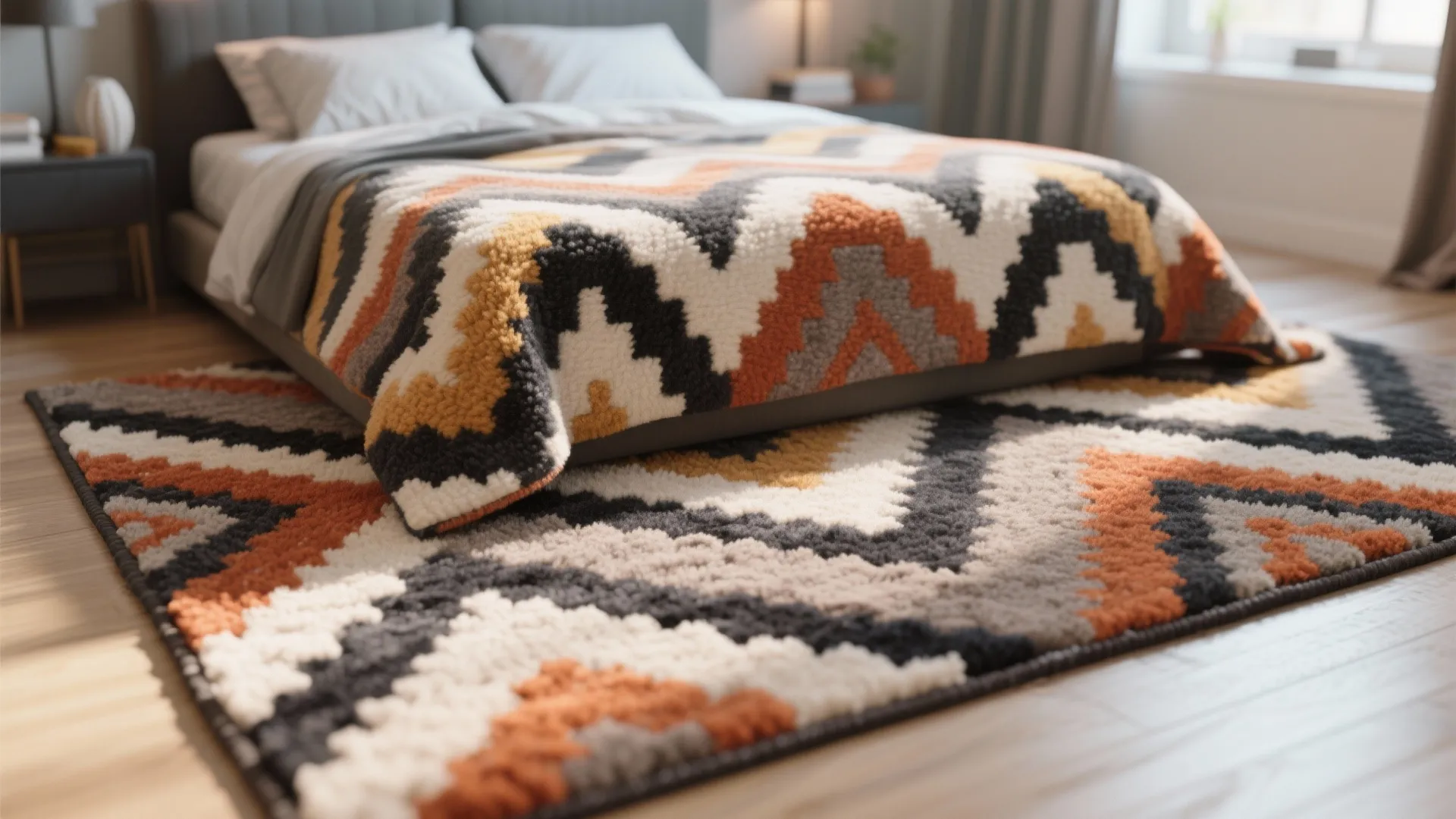 Idea 10: Statement Rug