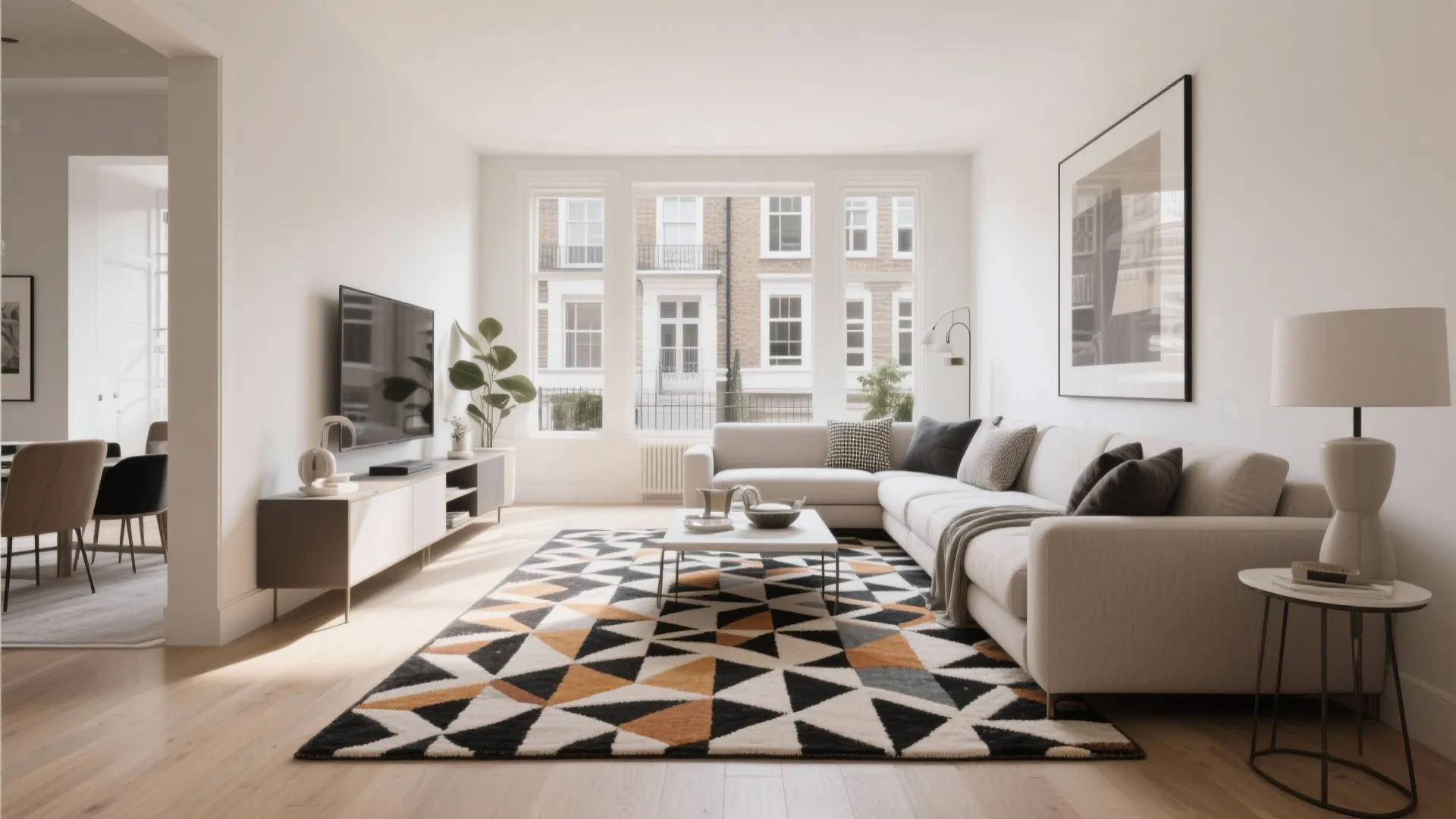 10. Incorporate Statement Rugs