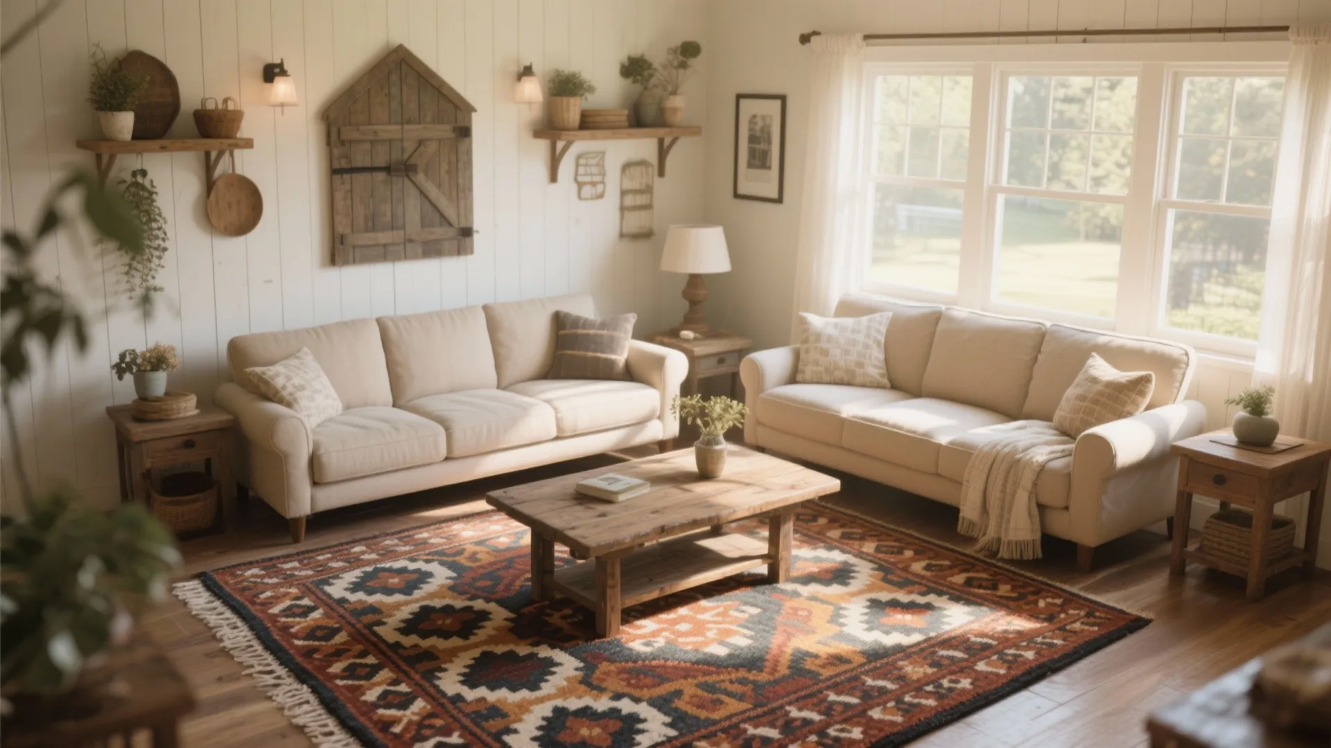 3. Statement Rugs with Personality