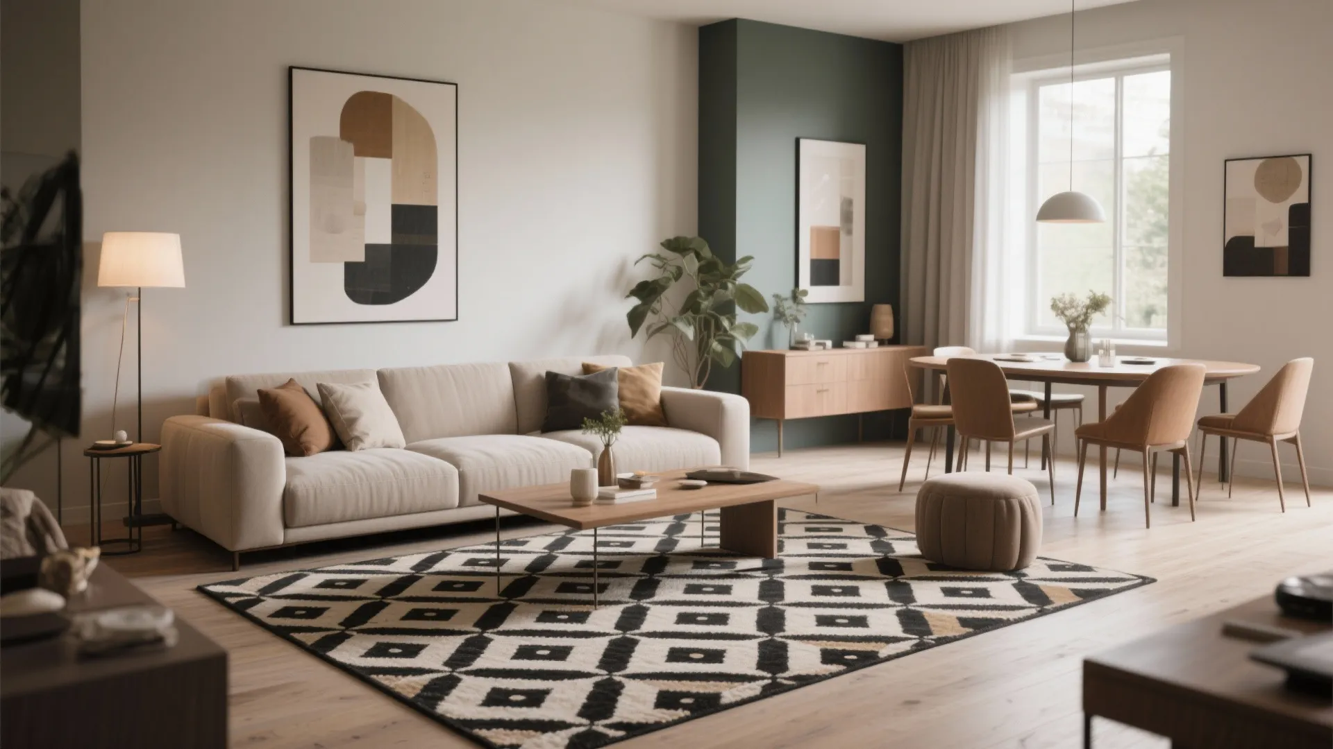 8. Statement Rug as a Zoning Tool