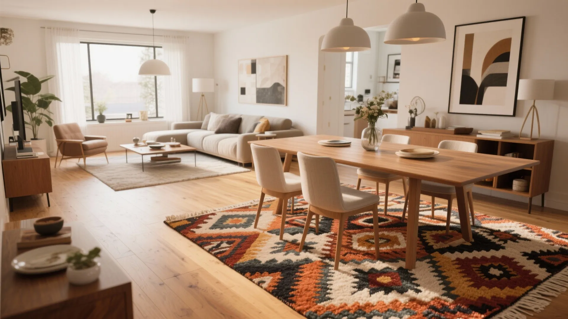 3. Statement Rug Zoning