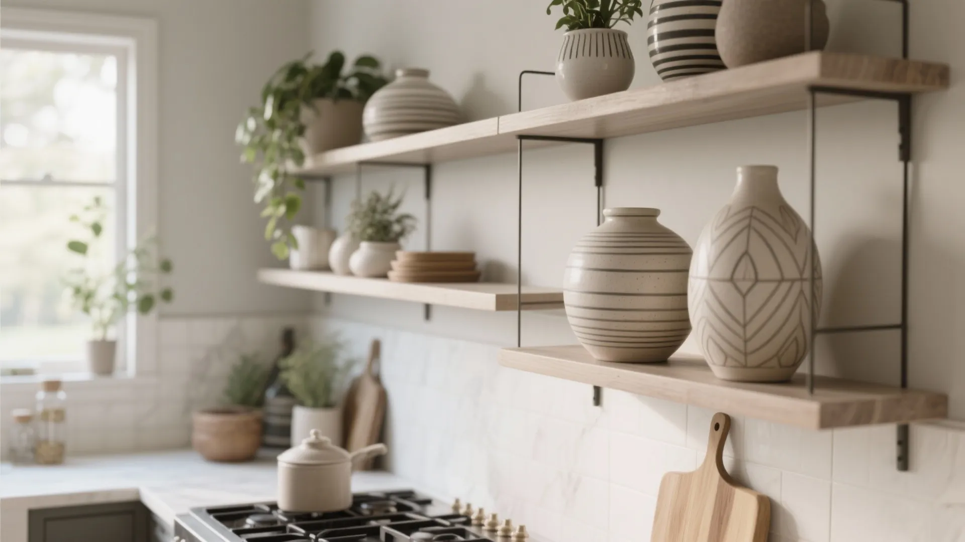 9. Statement Shelf Styling