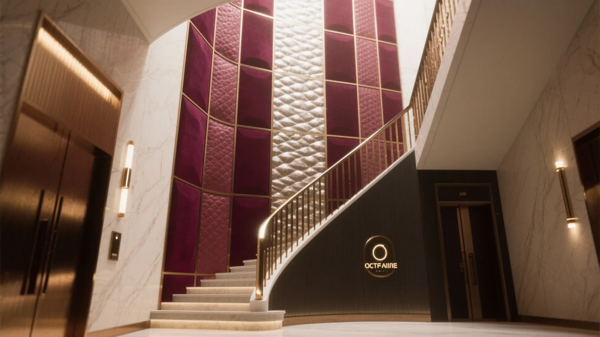 3. Statement Staircase Wall