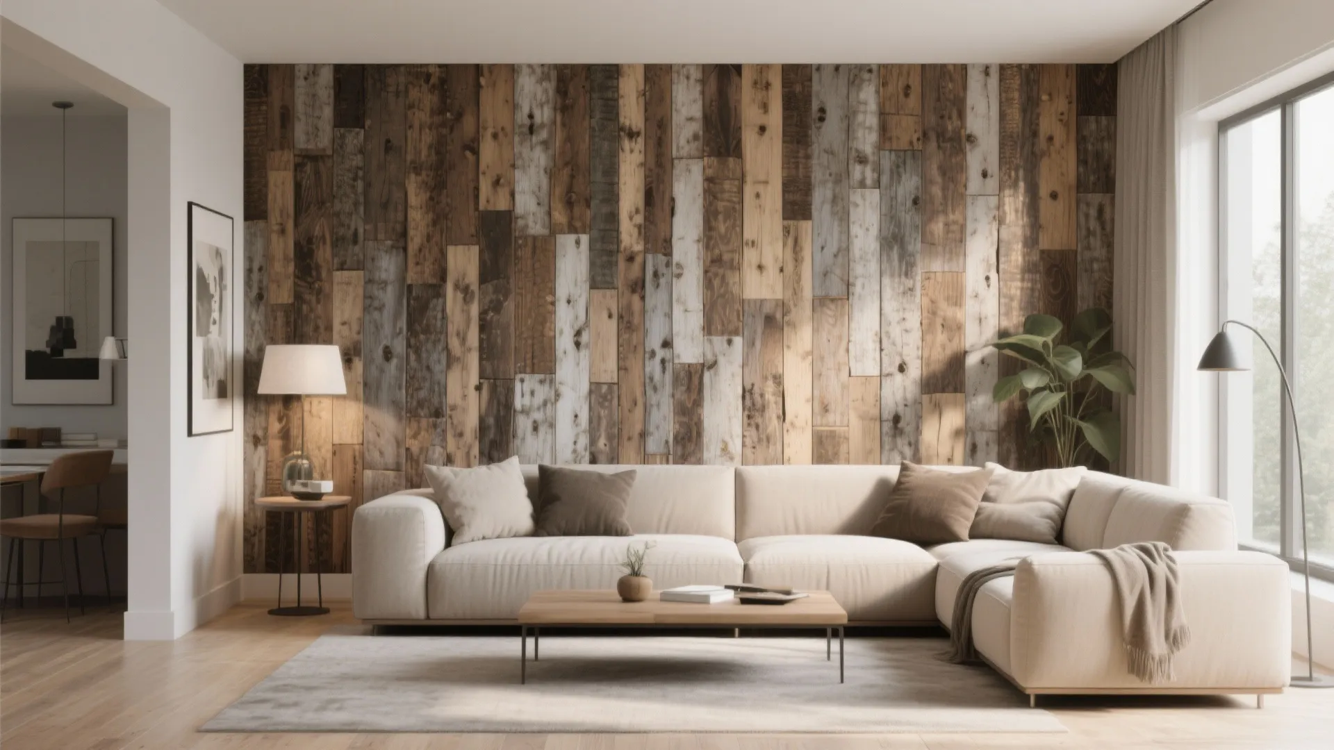 5. Statement Wall with Texture