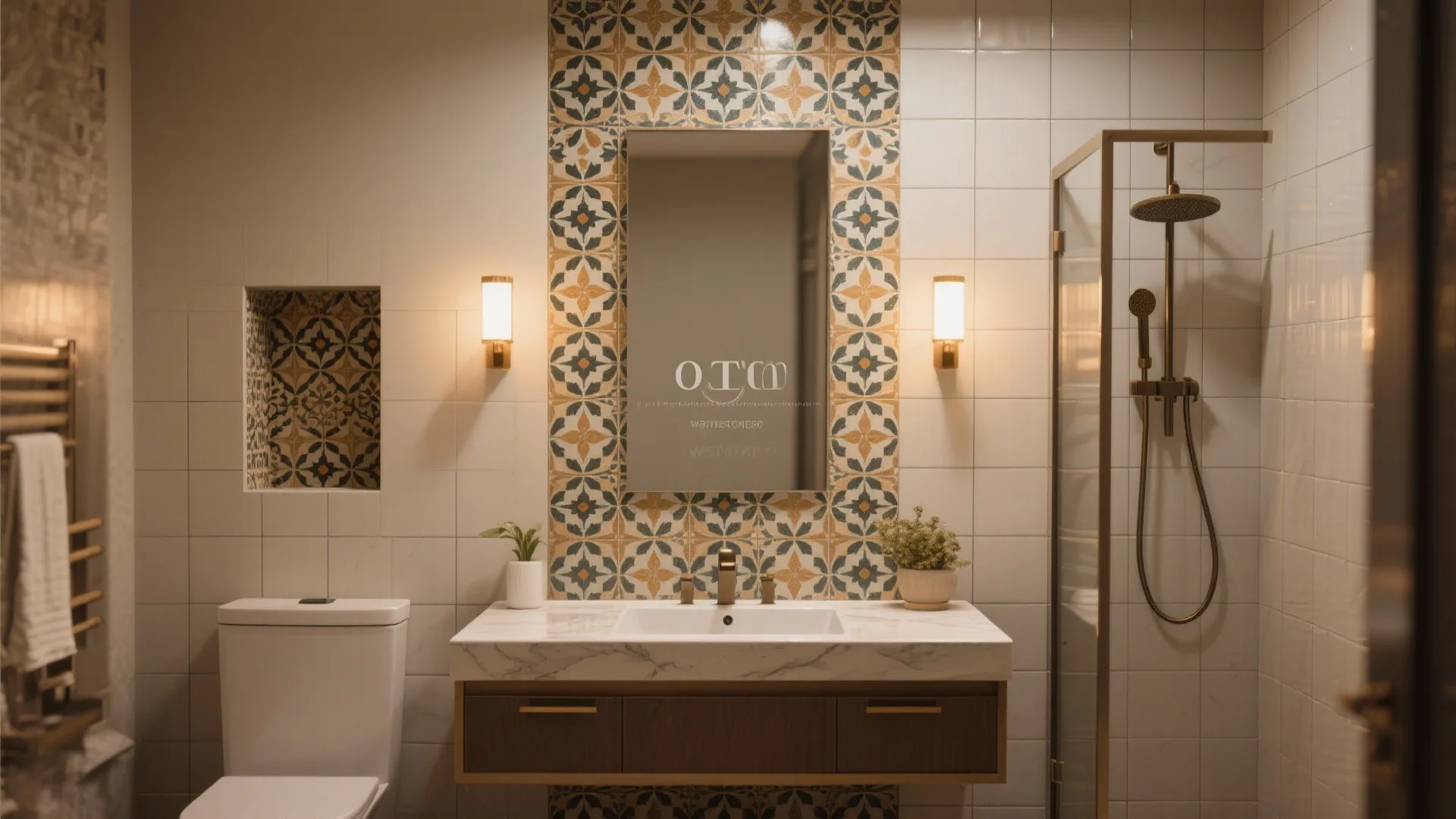 3. Make a Statement Tile Work Hard