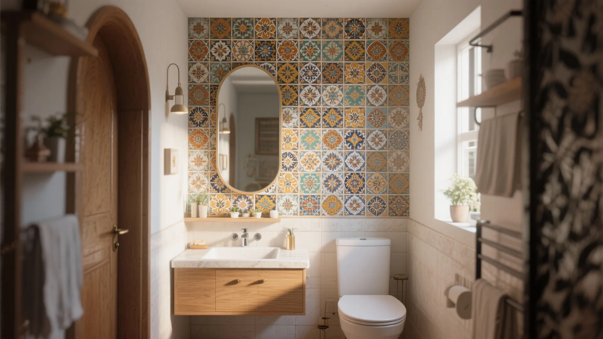 5. Bold Statement Tiles