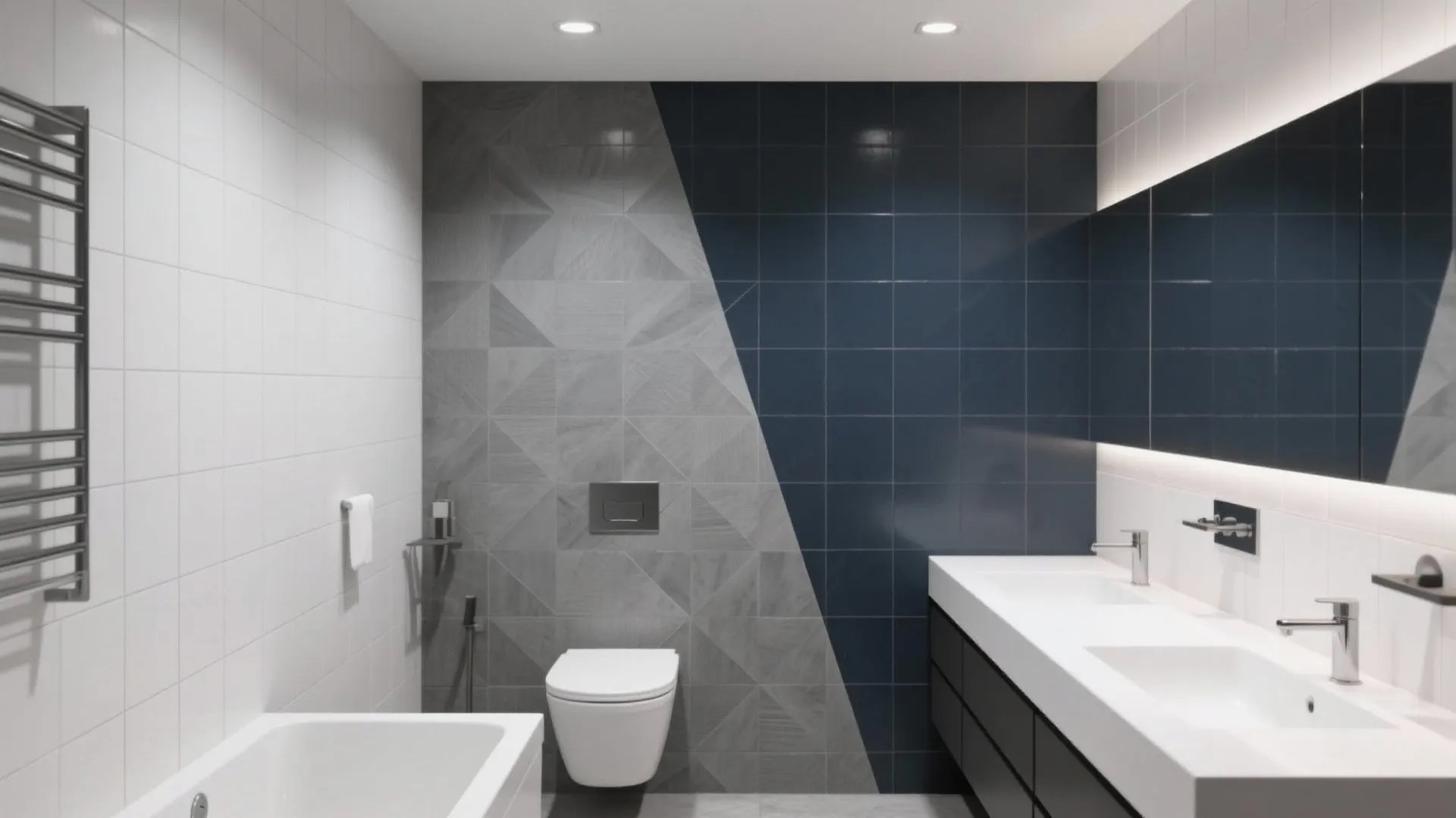 3. Statement Tiles for Personality