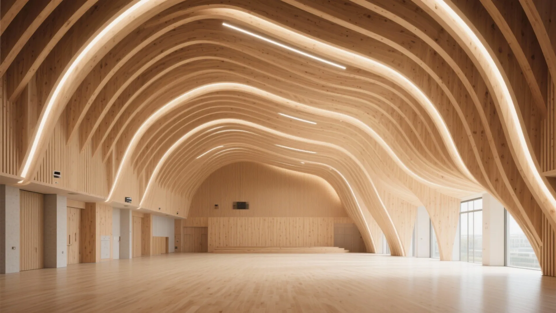 Statement Timber Ribs