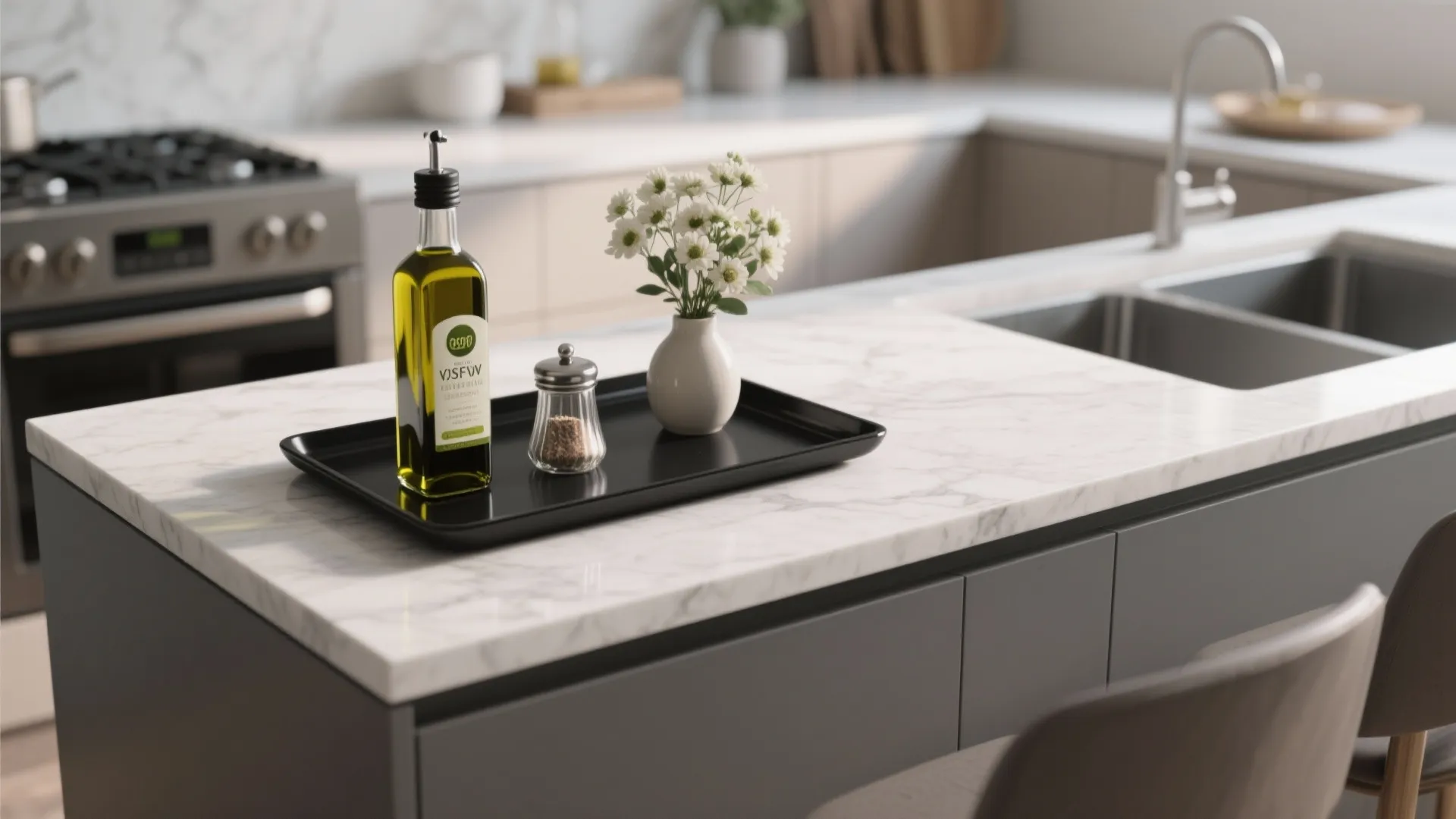 9. Statement Tray Styling