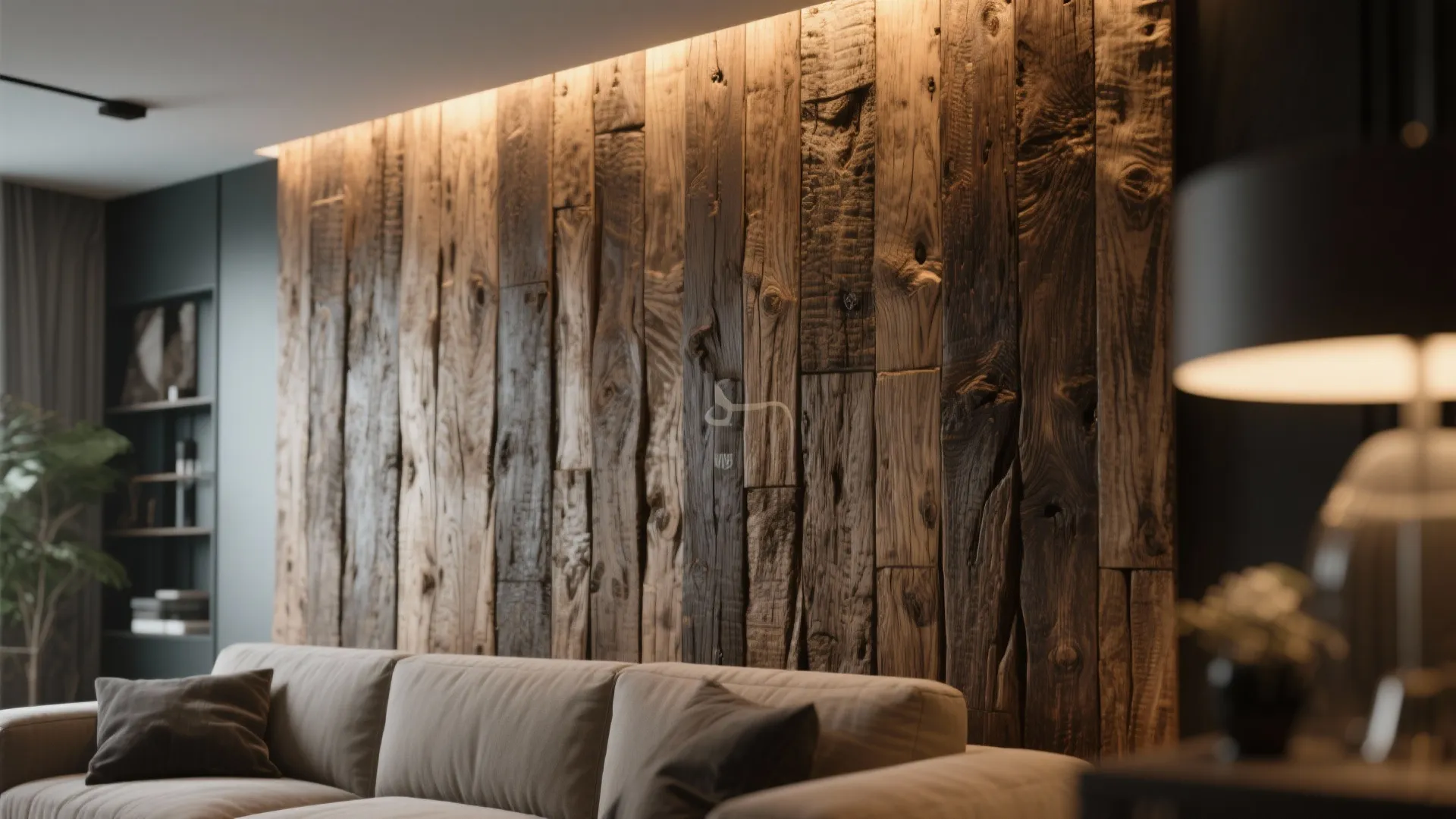 4. Statement Wall with Texture