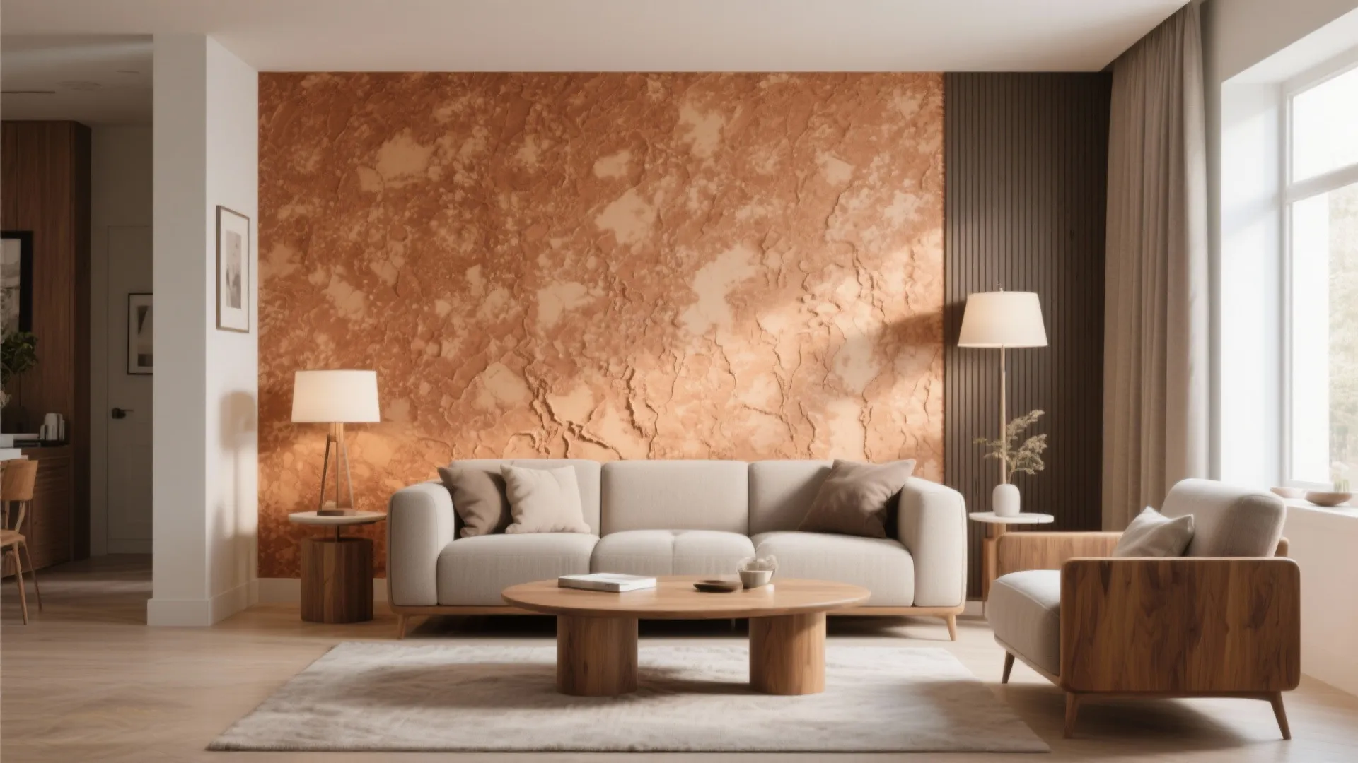 7. Statement Wall as Focal Point