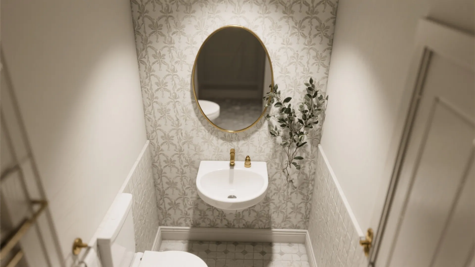 1. Go bold with wallpaper or a statement wall