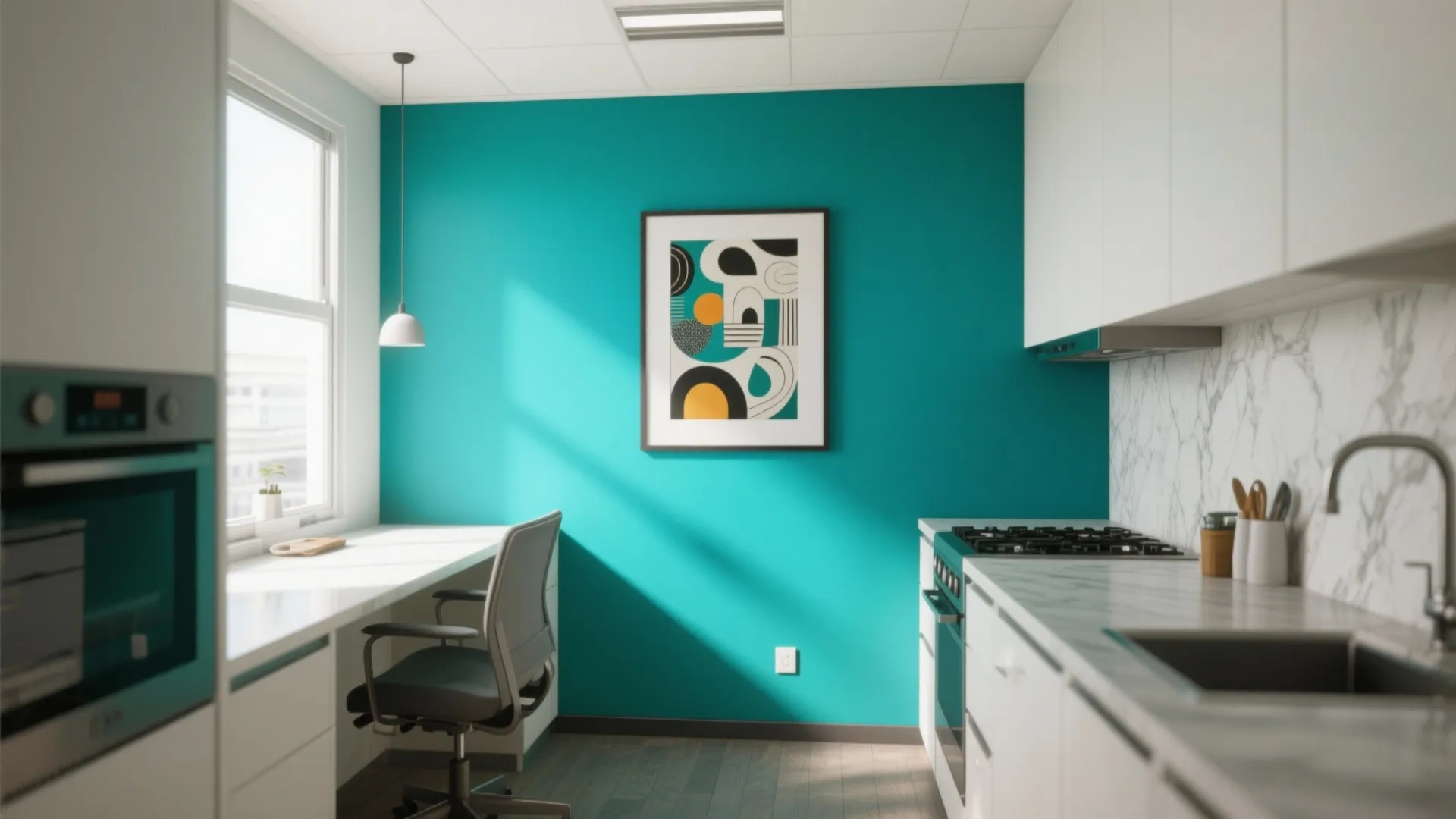 10. Statement Color or Art