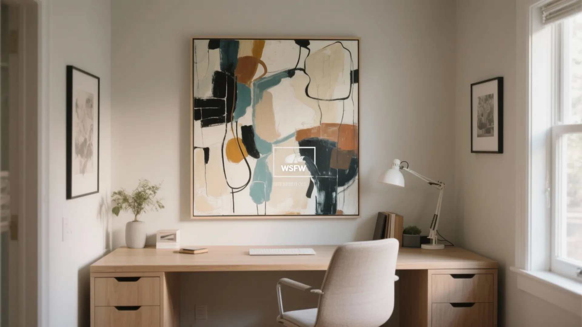 4. Statement Wall Art