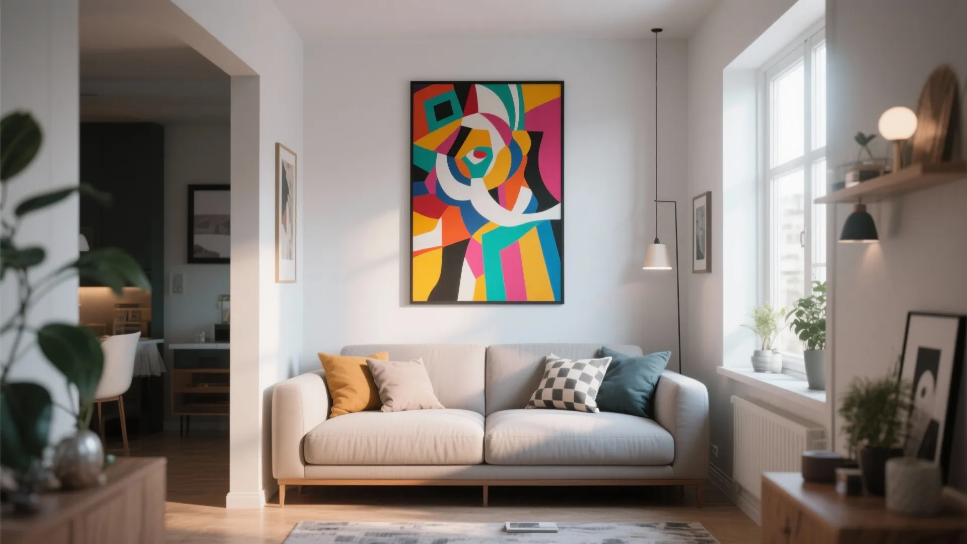 8. Statement Wall Art