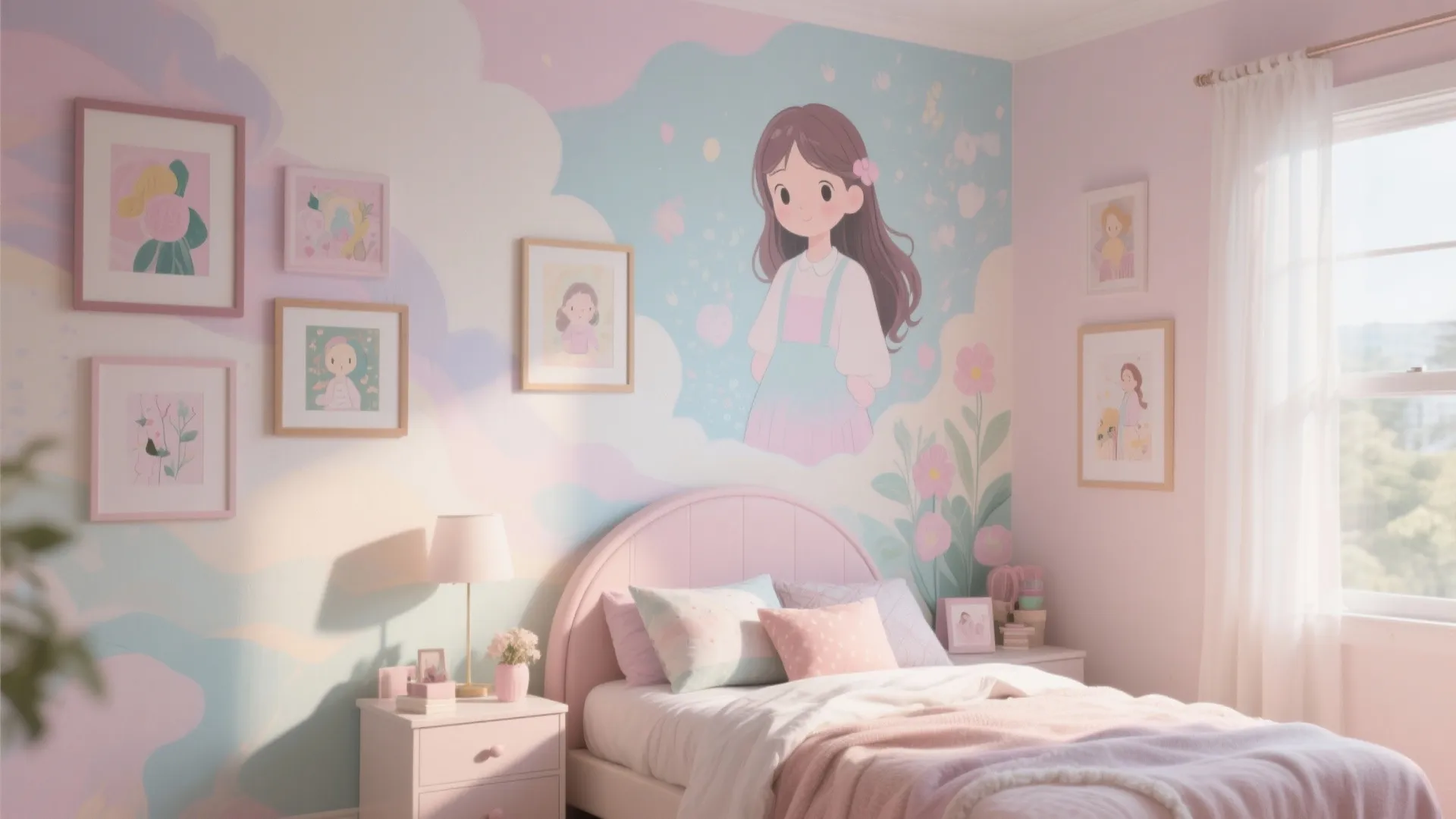 3. Statement Wall with Personal Touch