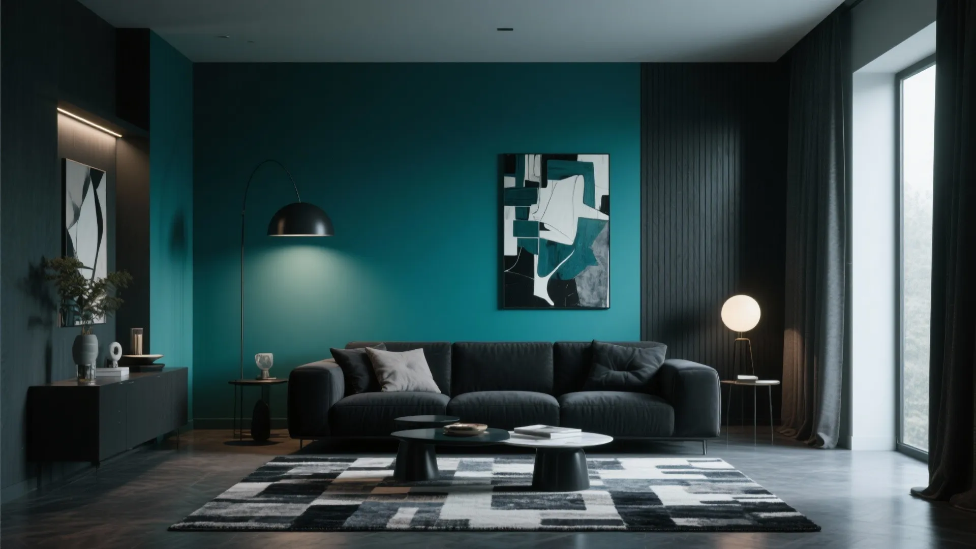 9. Statement Wall Pairing