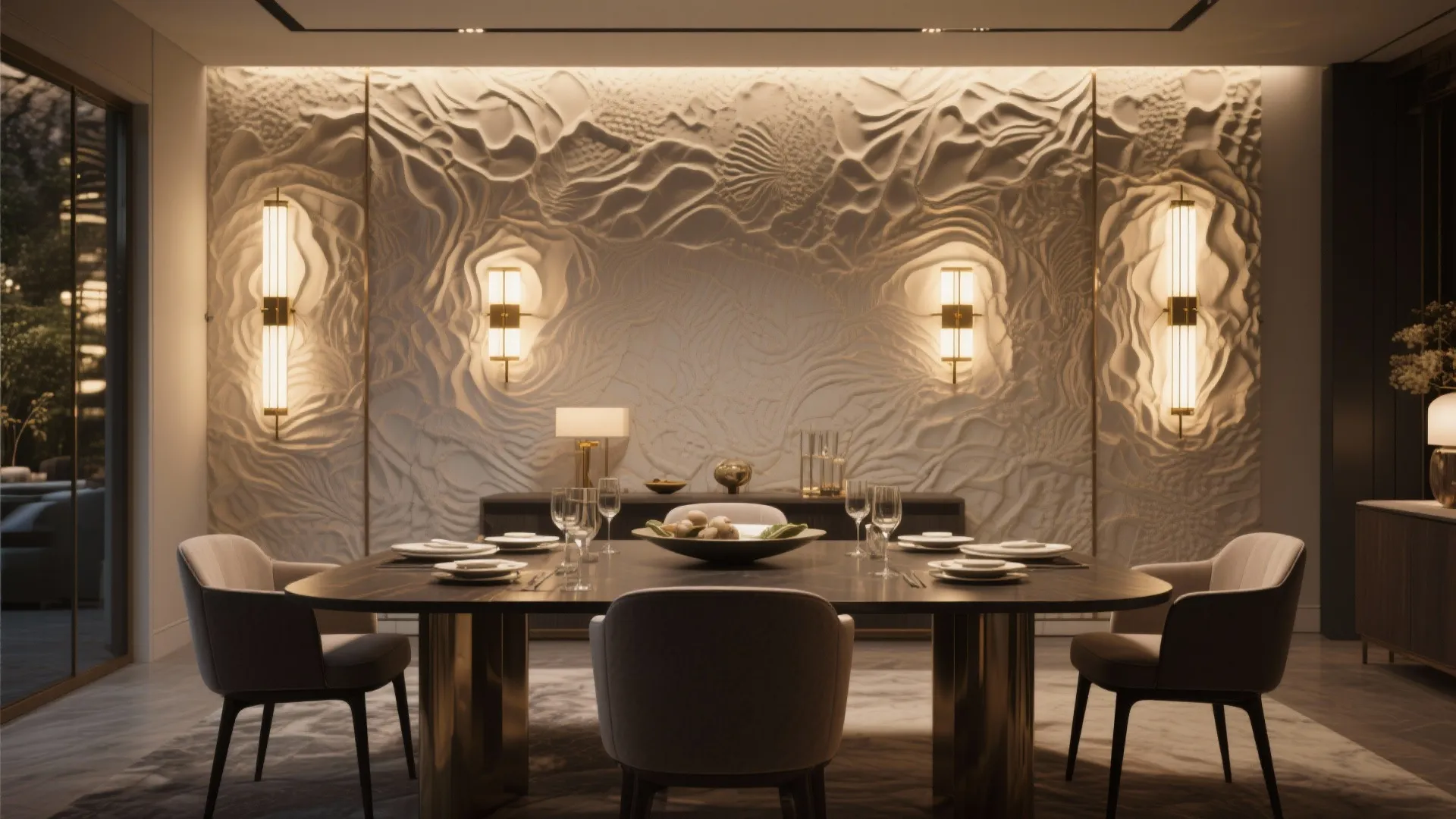 4. Statement Wall Lighting