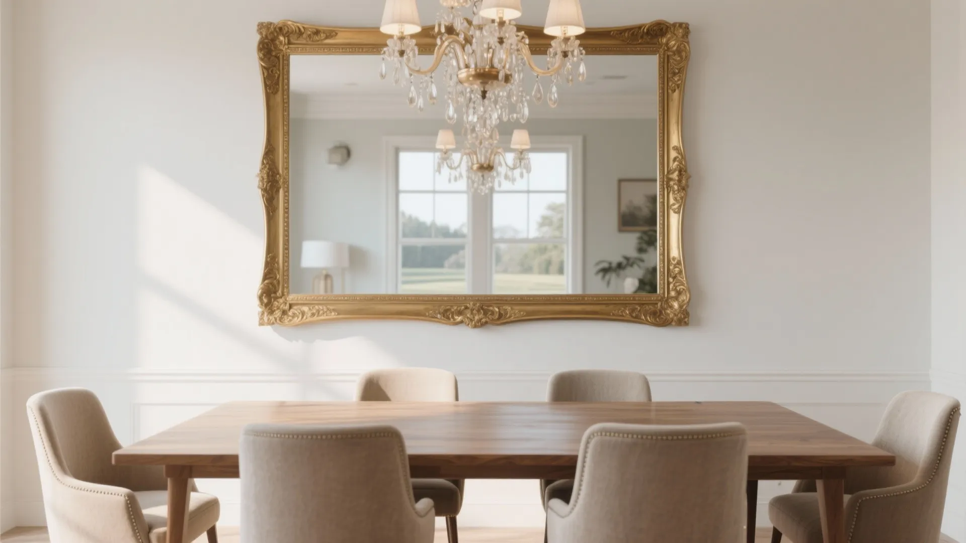 Tip 1: Statement Wall Mirror