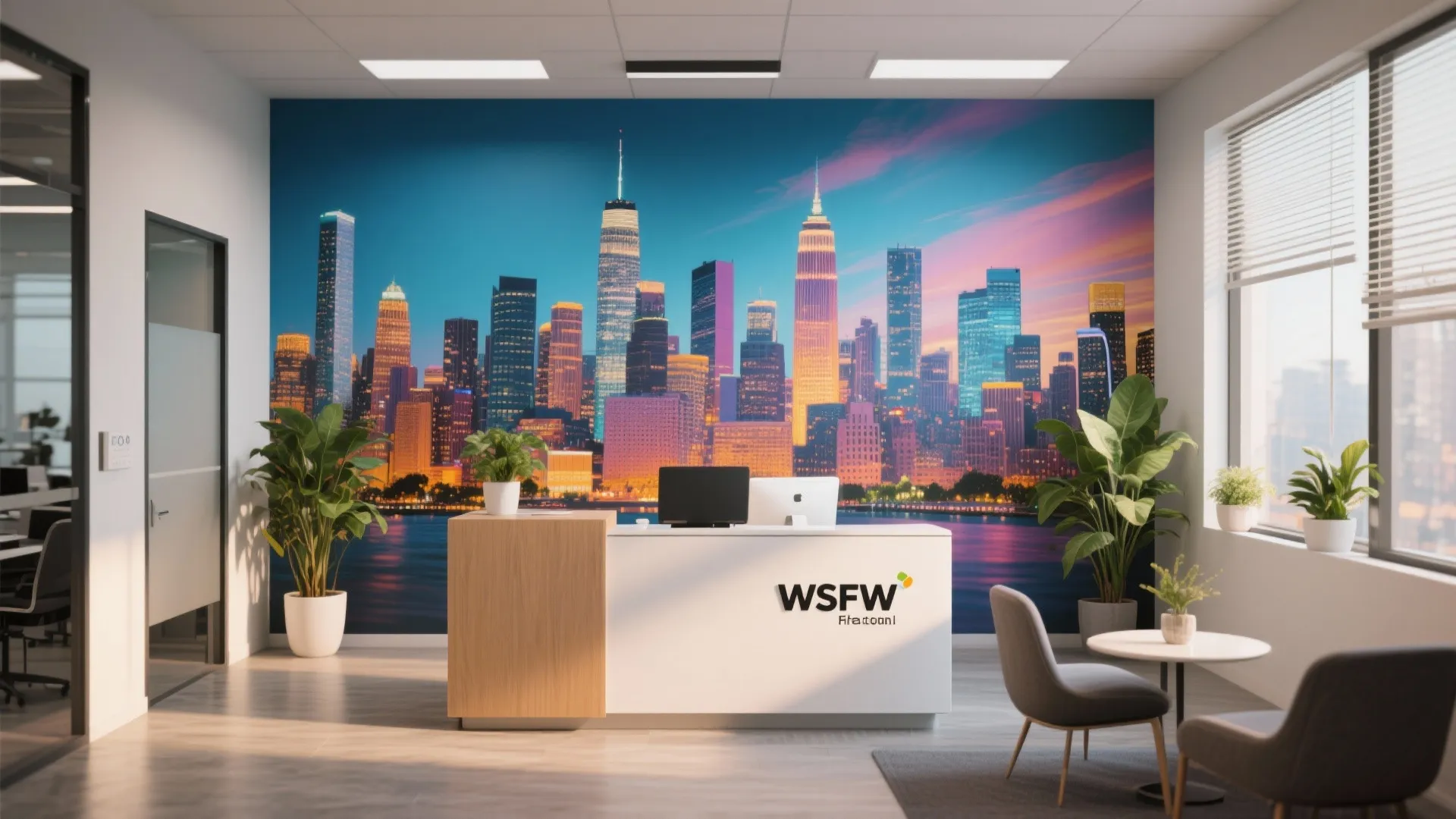 7. Statement Wall Murals