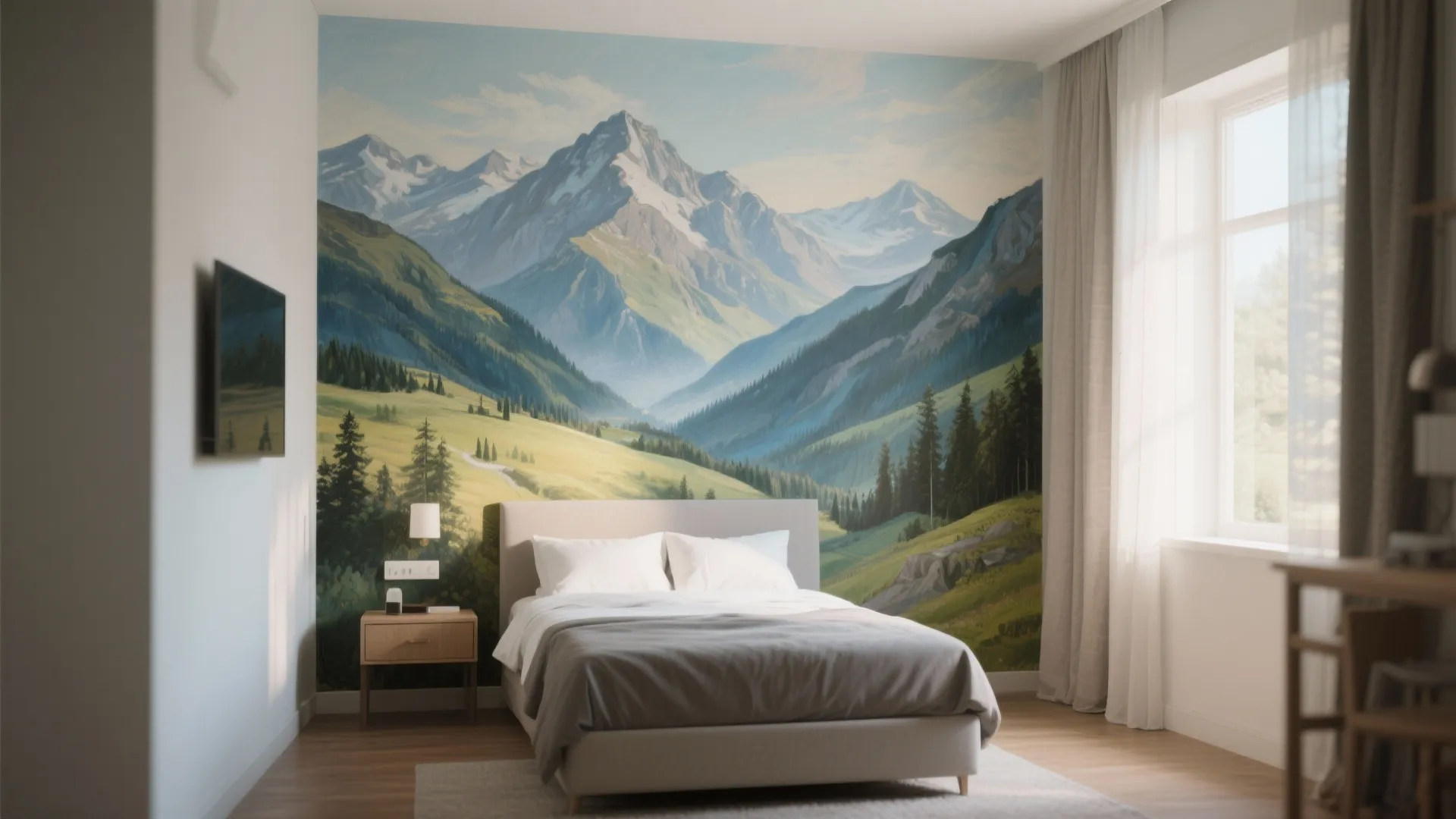 4. Statement Wall Murals