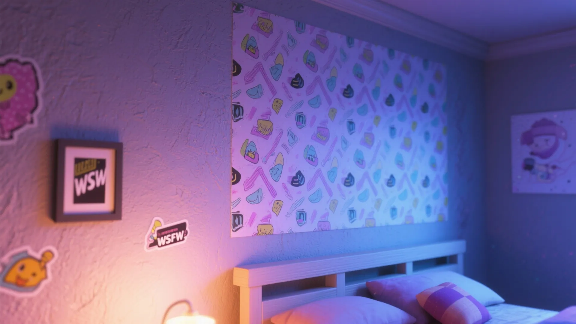 2. Statement wall that’s easy to update