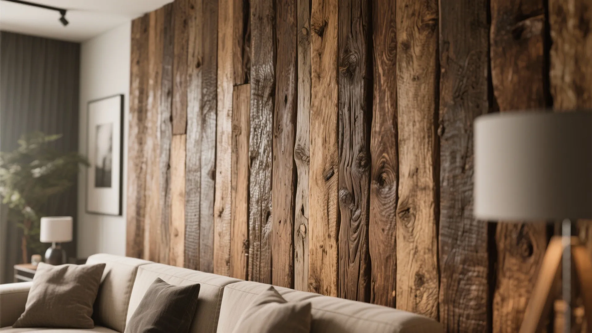 2. Statement Wall with Texture