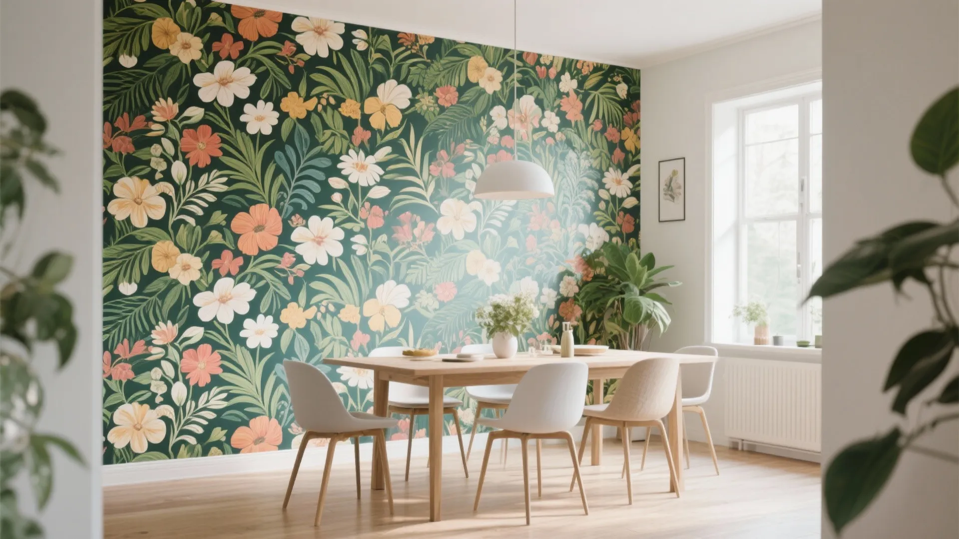 3. Statement Wallpaper