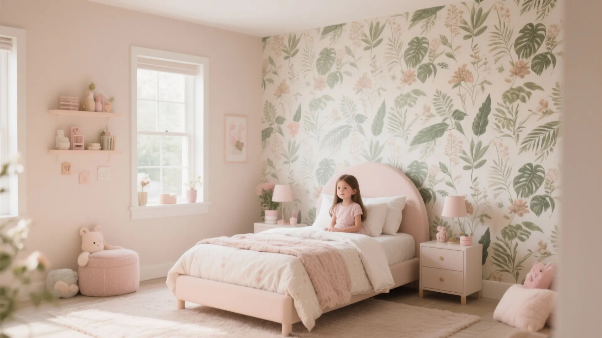 Statement Wall with Wallpaper