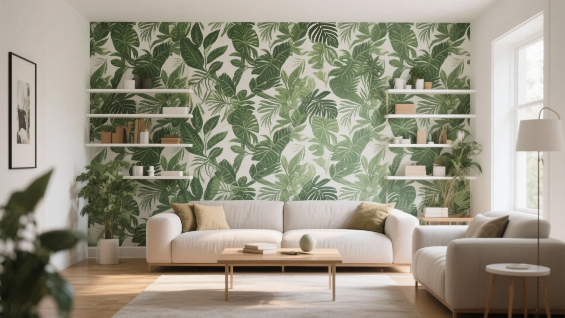 6. Statement Wallpaper