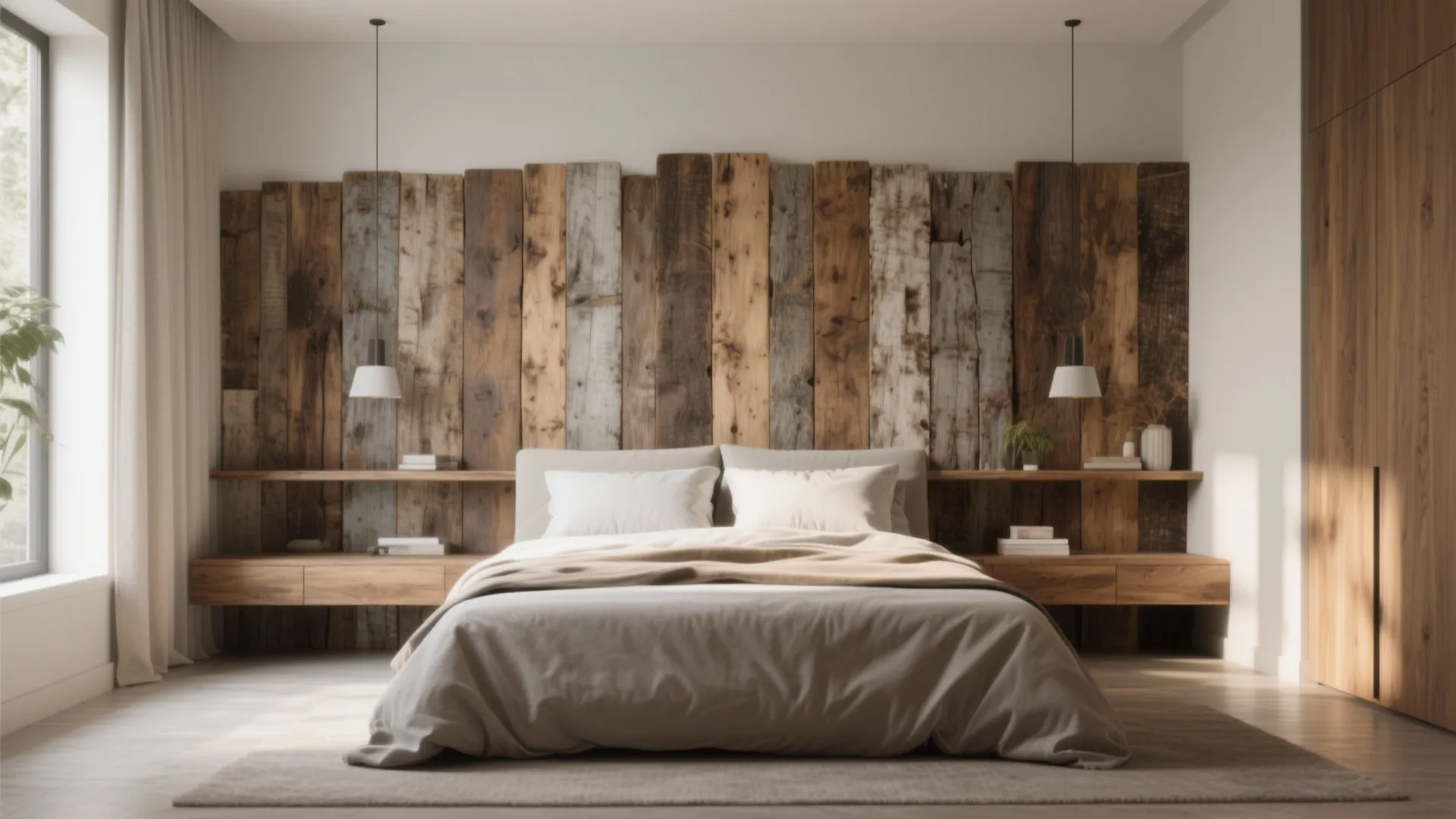 3. Statement Headboard