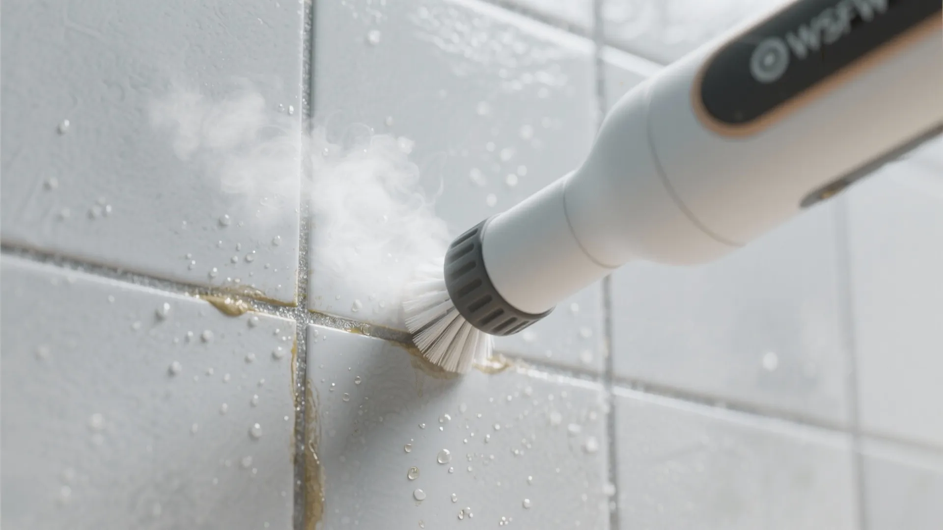 Steam Clean Grout to Lift Deep Stains