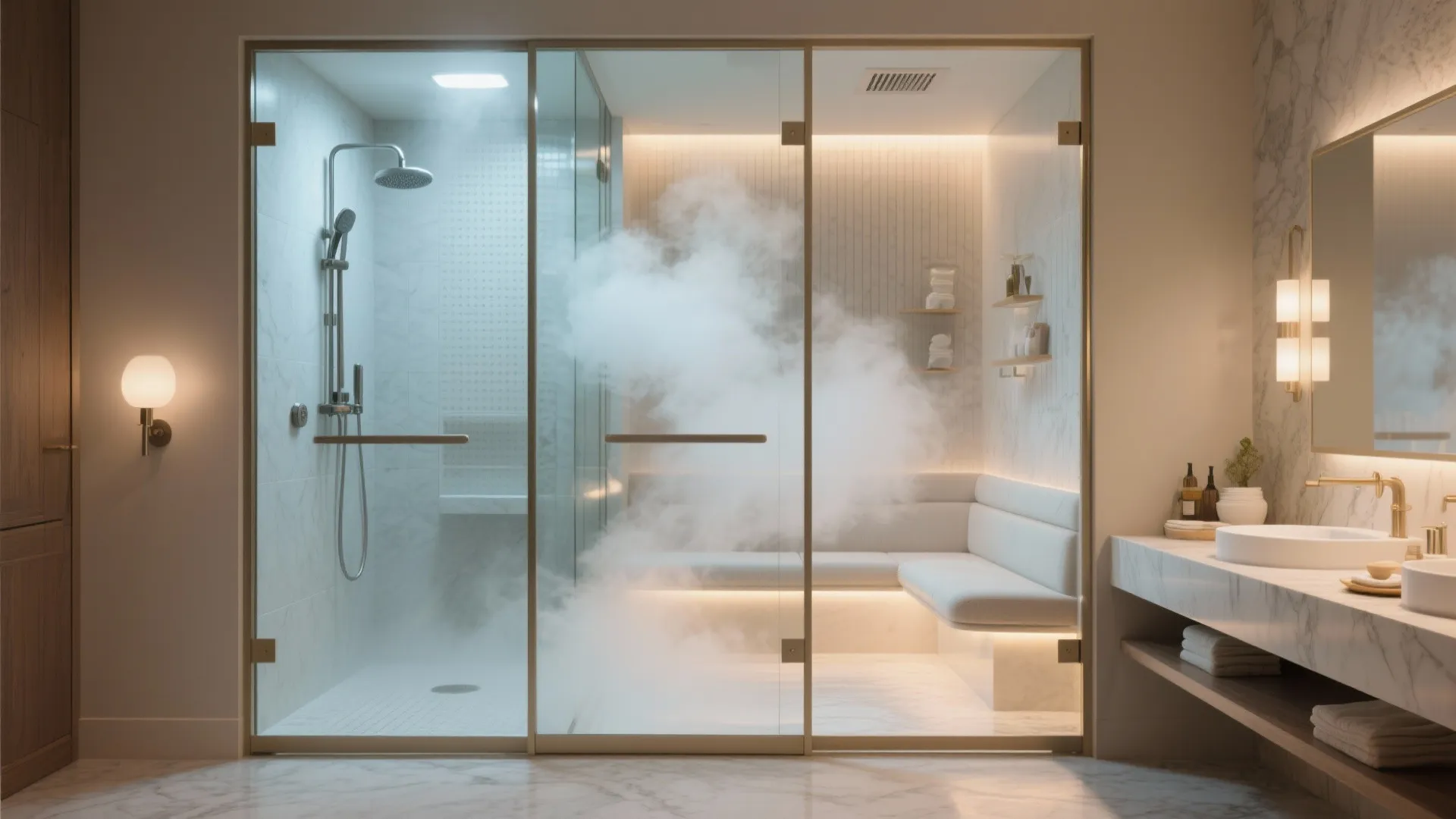 8. Steam Shower Upgrade