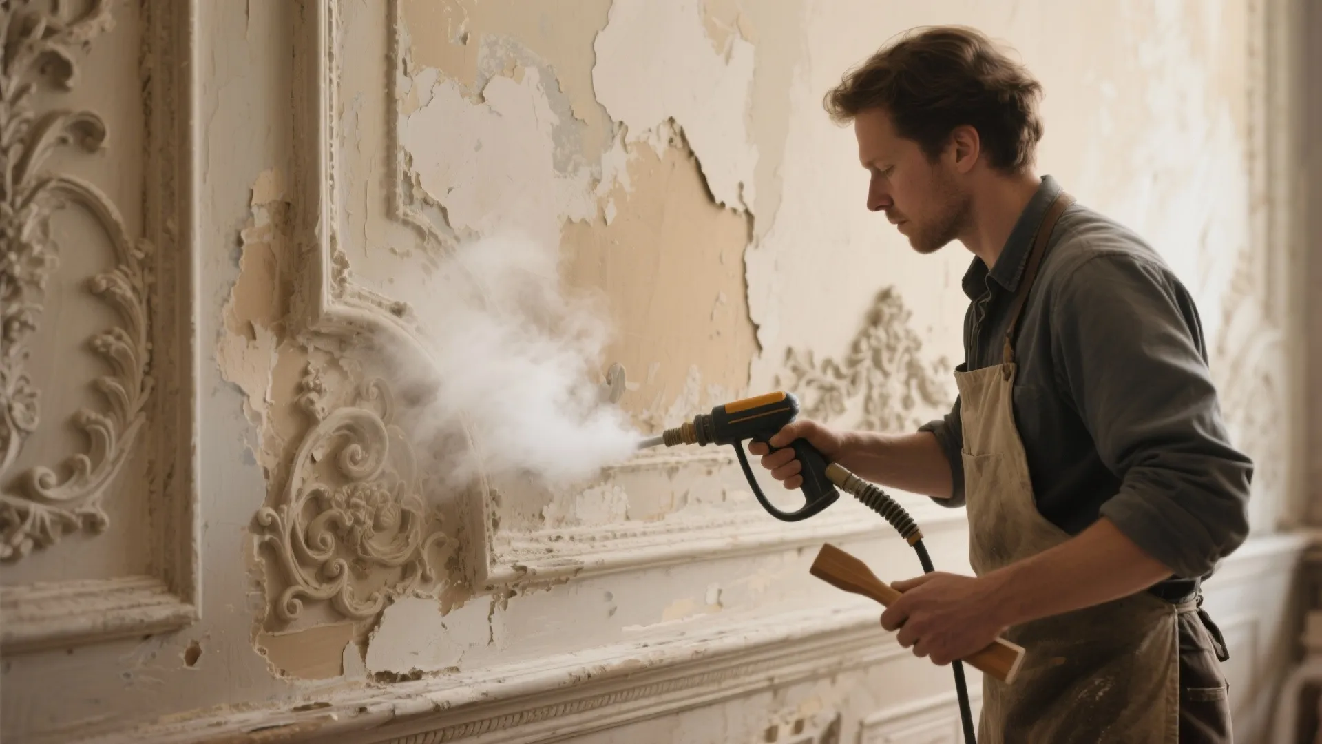 4. Steam stripping for gentler removal