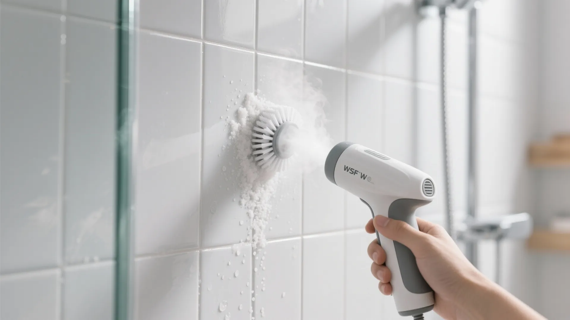 Steam + Nylon Agitation: Chemical-Light and Grout-Friendly