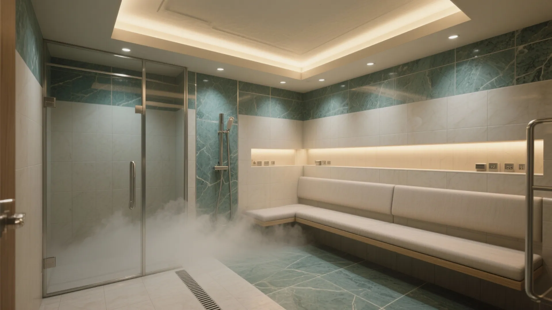 Shower Room with Steam: Transform Your Bathing Experience: 1 Minute to Upgrade—Design a Luxurious Steam Shower Room Fast
