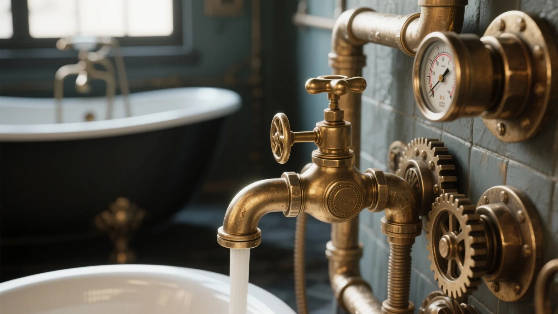 4. Steampunk Fixtures