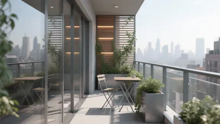 5 Balcony Design Steel Ideas for Small Spaces