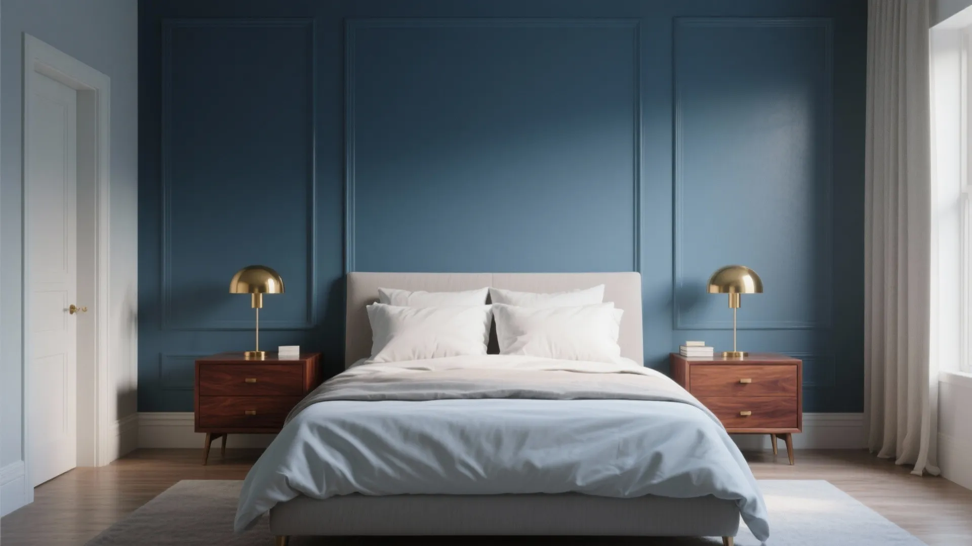 3. Dusty Blue or Steel Blue