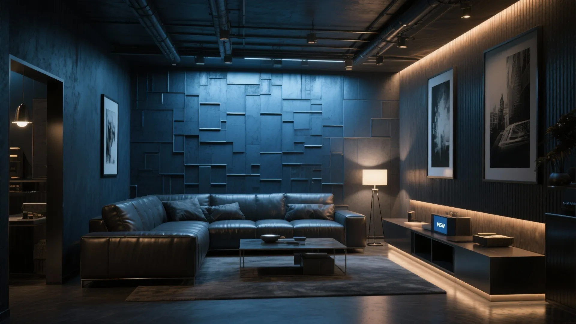 3. Steel Blue: modern and moody