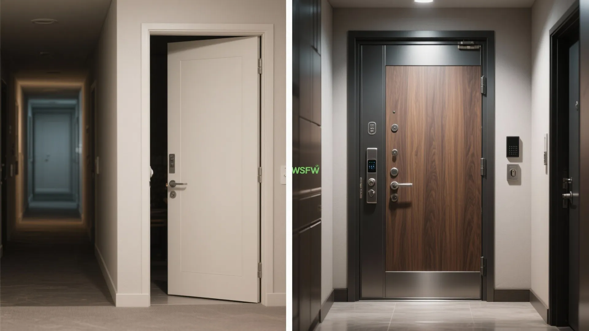 Steel Core with Wood or Laminate Skin