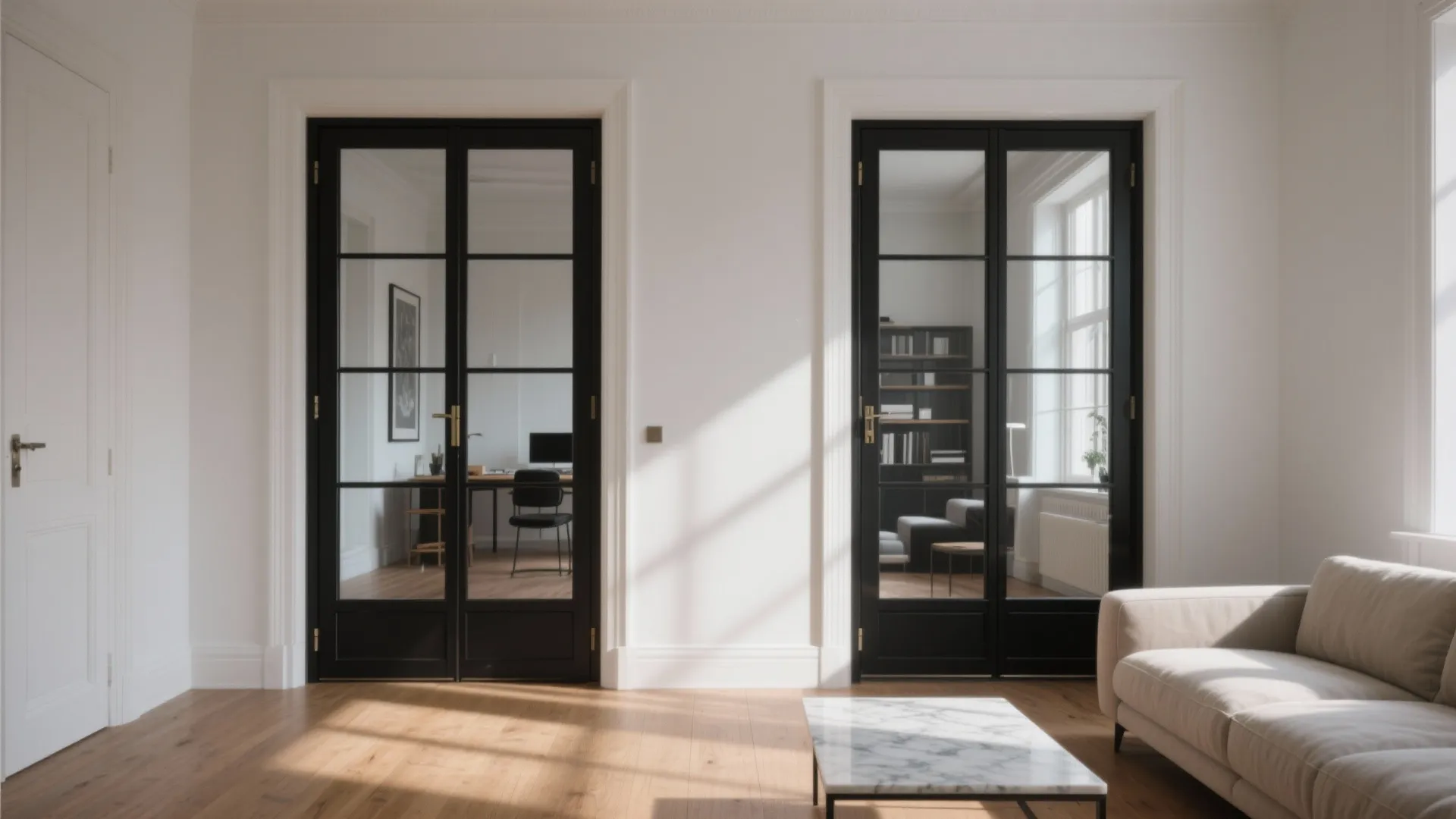 Steel-Framed French Doors: Modern Classic