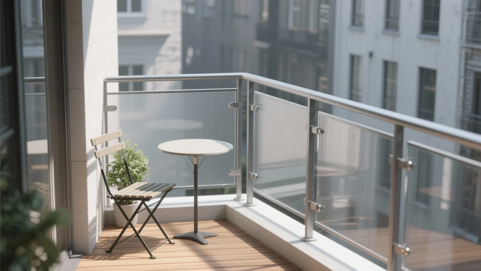 Minimal Steel + Glass Clarity