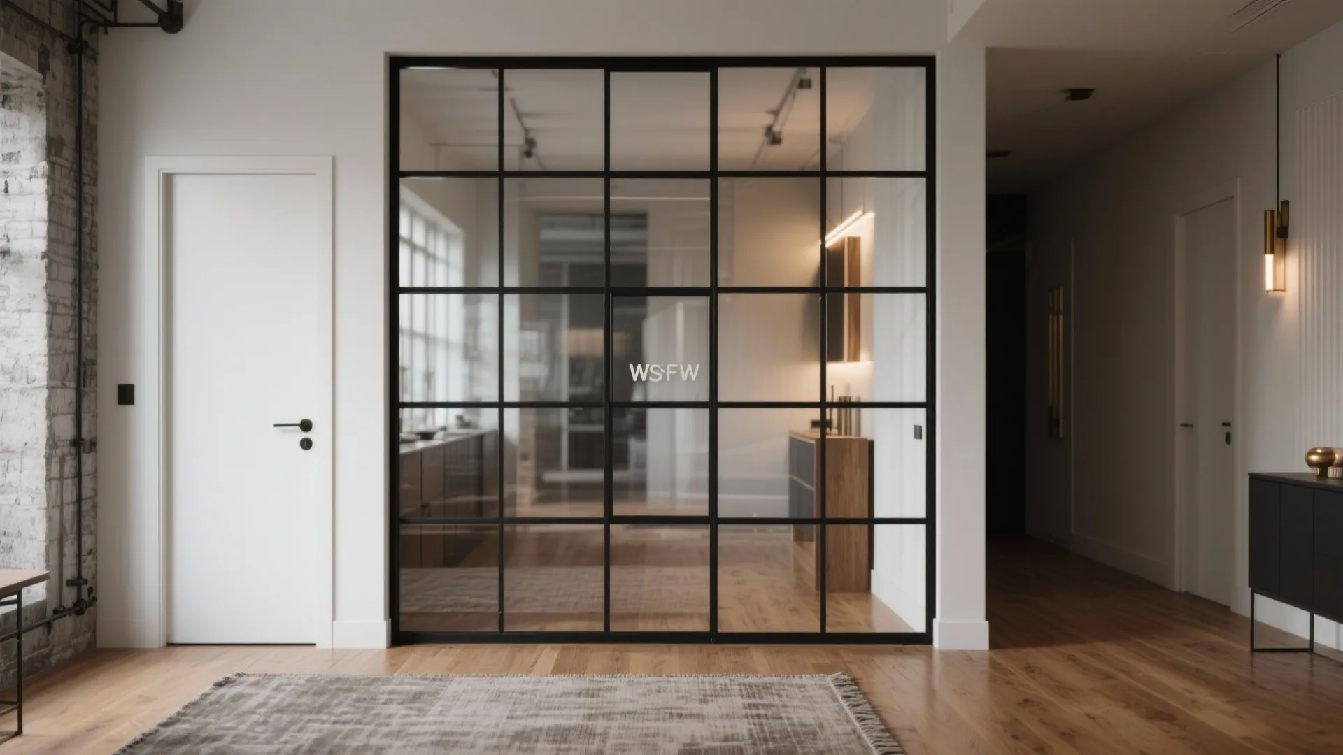 Steel-Framed Grid (Industrial Chic)