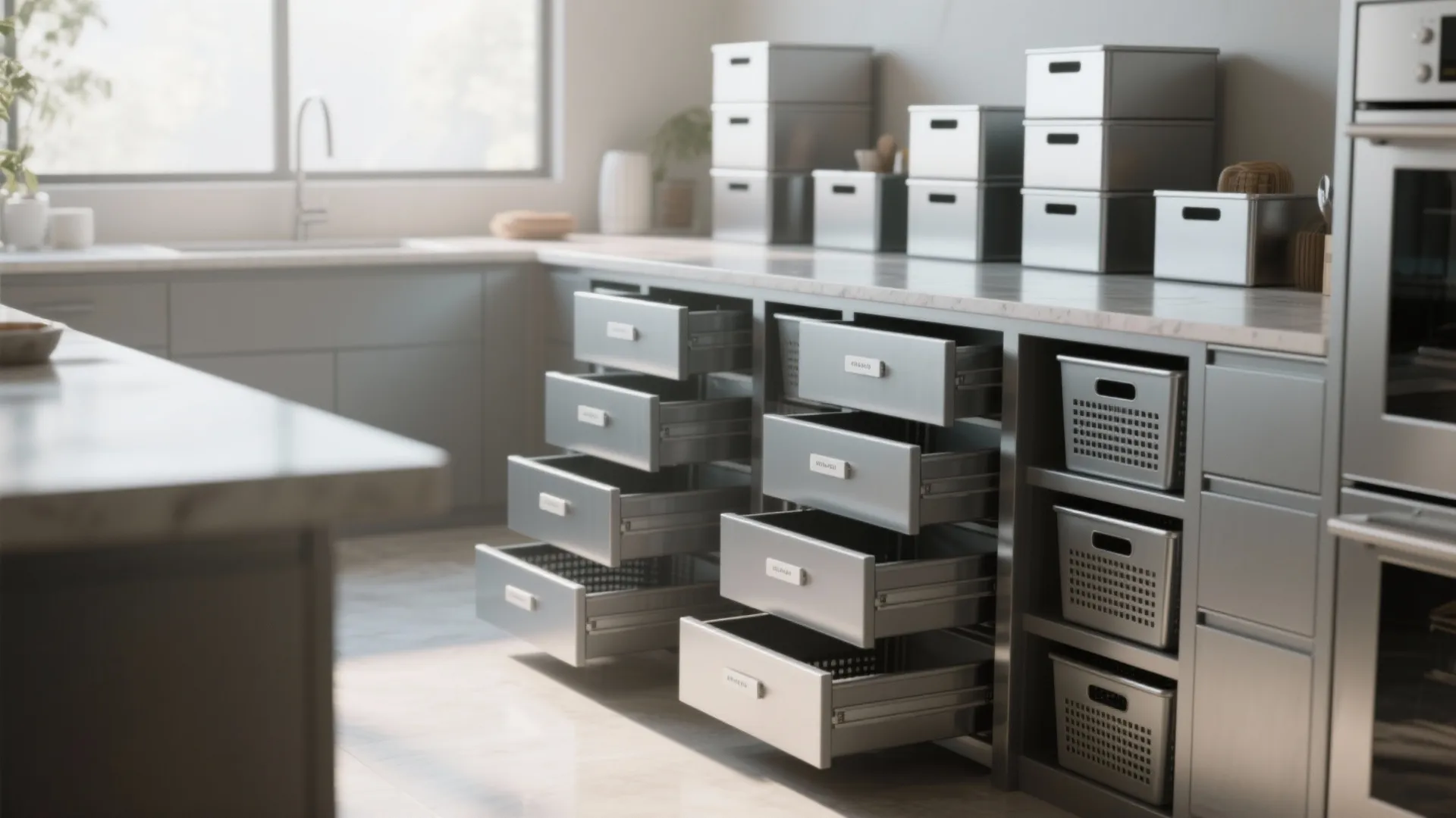 Kitchen Box Set Steel: Space-Smart Storage Secrets