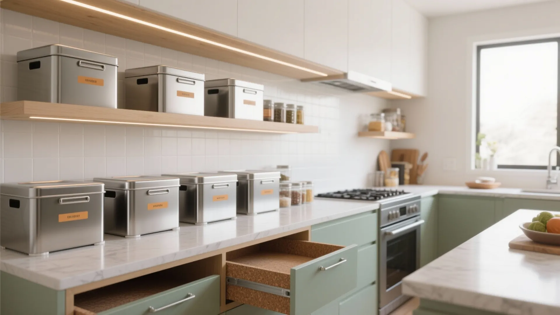 Kitchen Still Messy? Steel Kitchen Storage Boxes Fix It