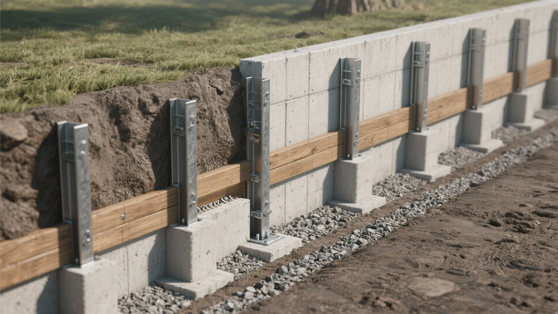4) Steel Posts, Footings, and Height Limits—No Surprises