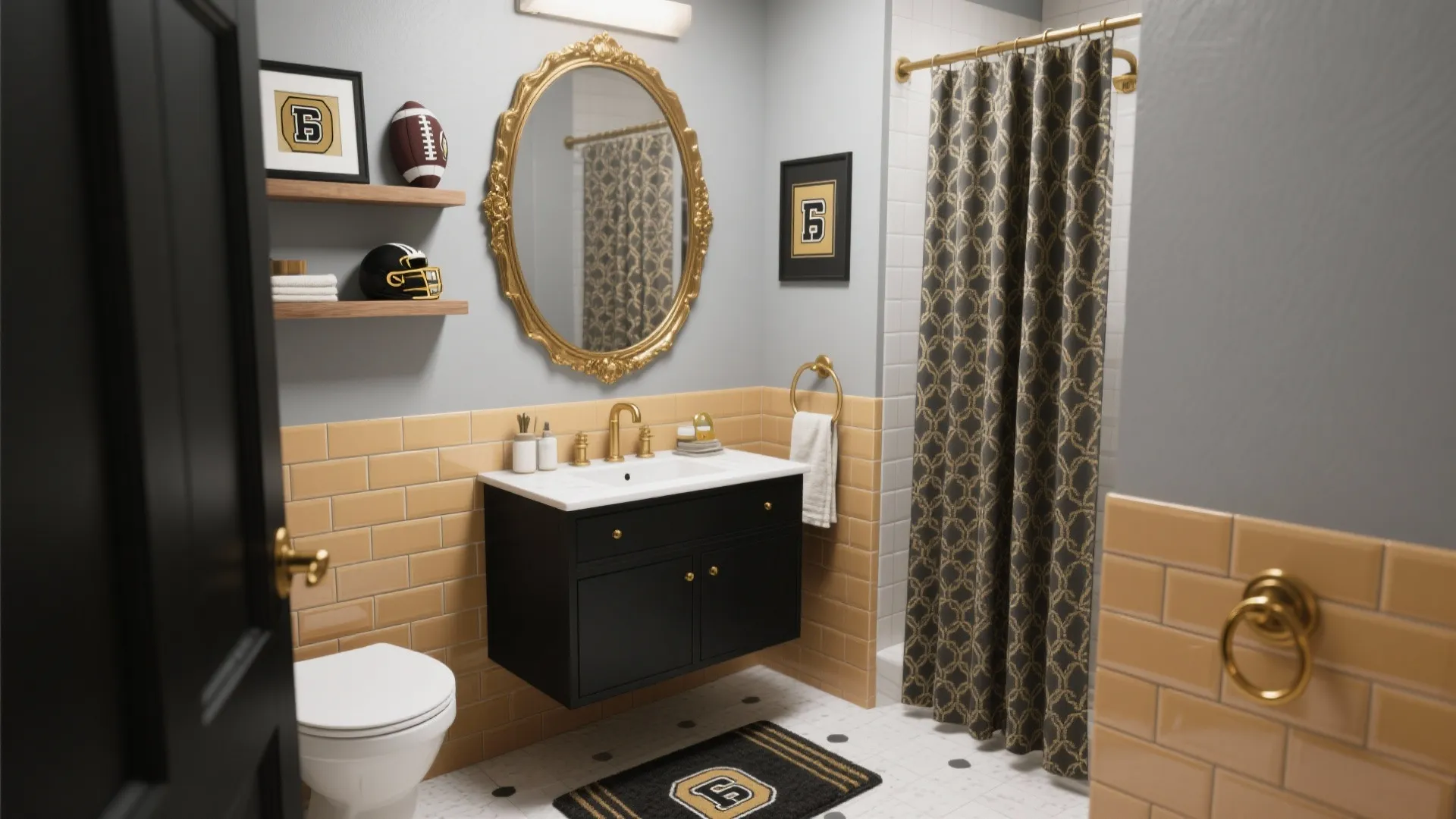 Steelers Bathroom Decor: 5 Game-Day Ideas: Creative Steelers bathroom decor ideas for small spaces — practical, stylish, and a little cheeky