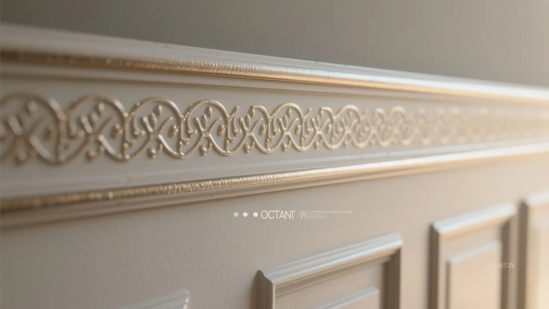 5. Stencil Borders and Trim — Subtle, High Impact