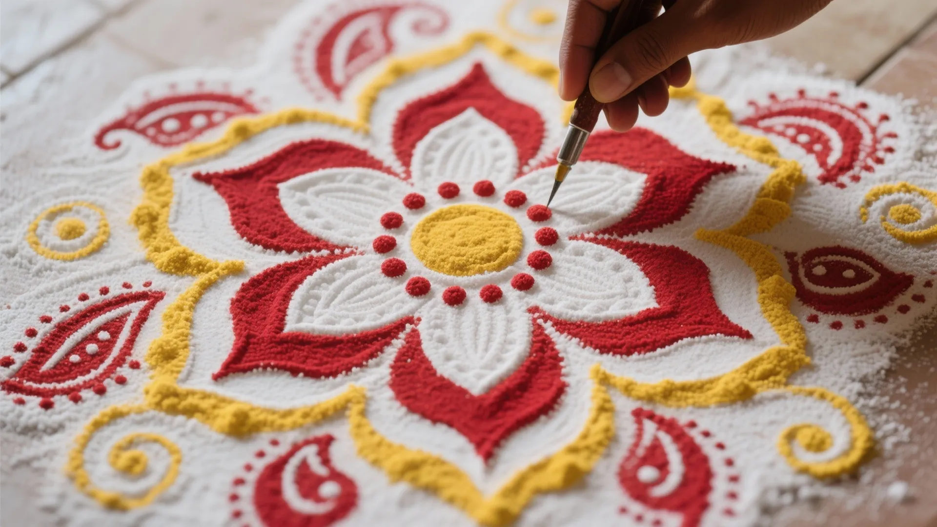 Stencil-Plus-Hand Finish for Beginners